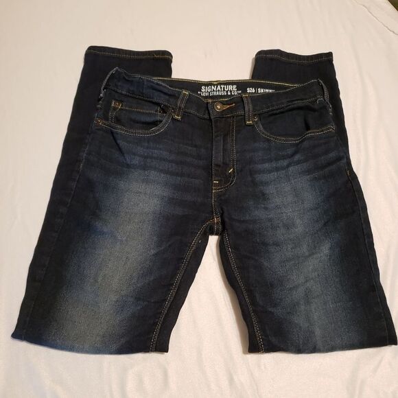 Signature Levi 18 Regular dark blue washed look - Picture 1 of 3